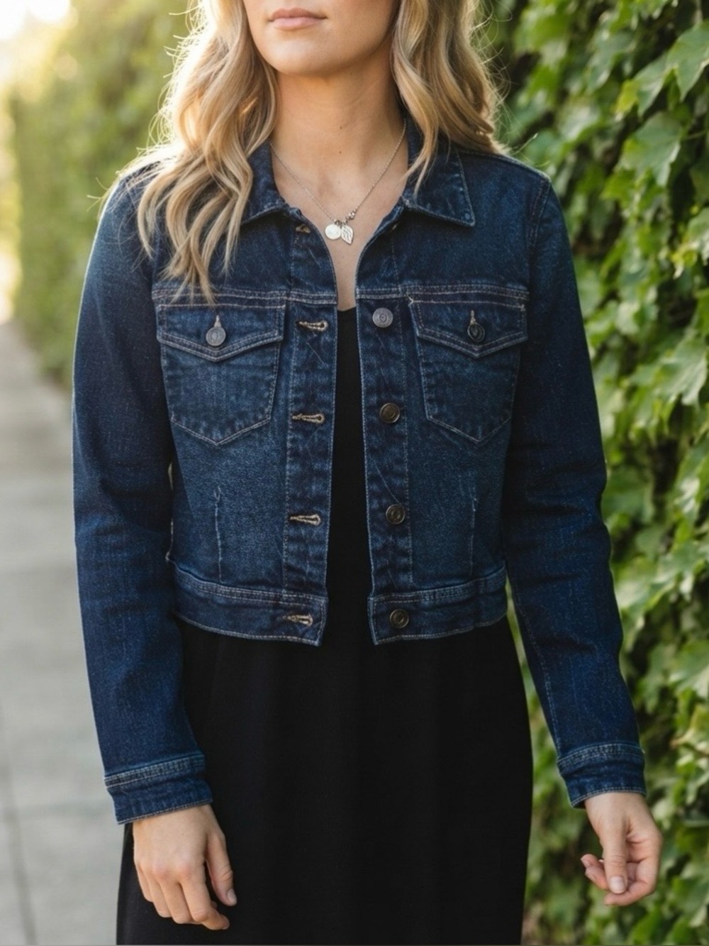 Kancan NWT Front Patch Pocket Crop
Jacket Sz M